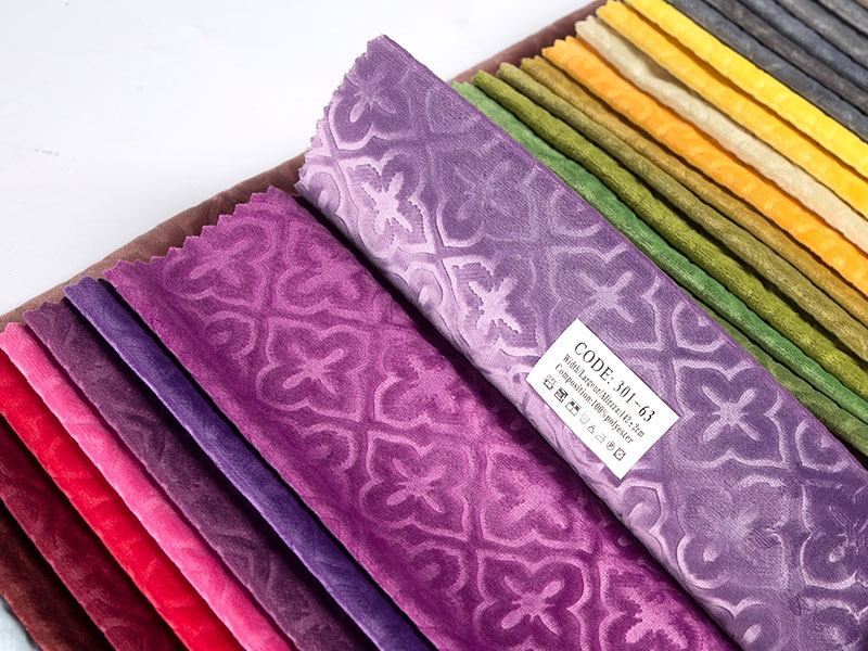 Kain beludru yang dicelup mewah untuk reka bentuk dalaman