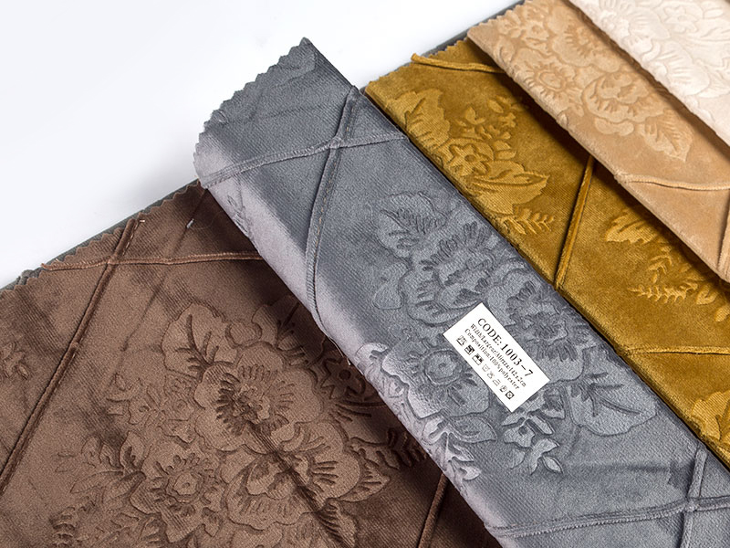 Fabrik Quilted Velvet Disesuaikan - Buat reka bentuk yang unik untuk rumah anda