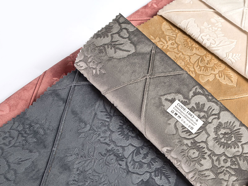 Fabrik Quilted Velvet Disesuaikan - Buat reka bentuk yang unik untuk rumah anda
