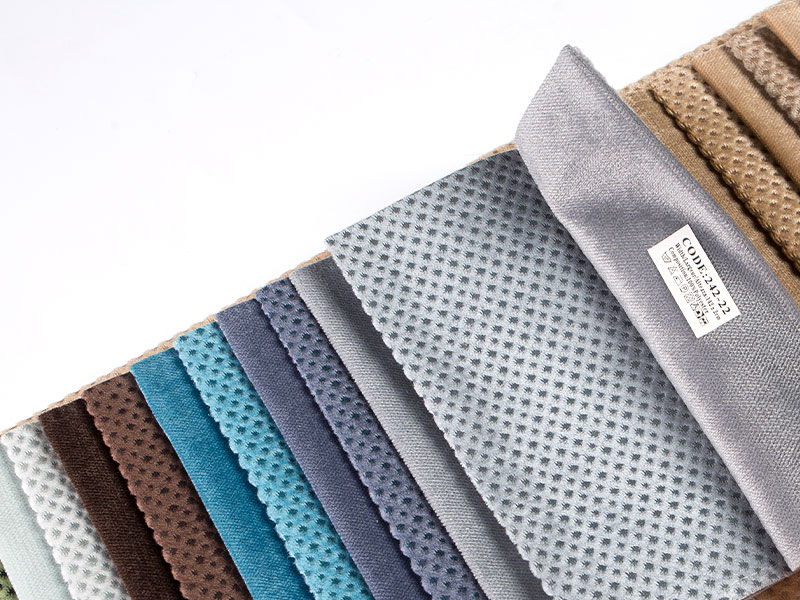 Fabrik bulu jacquard mewah untuk hiasan rumah