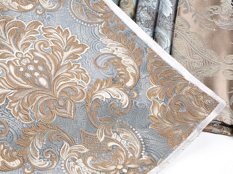 Benang premium yang dicelupkan kain jacquard untuk hiasan rumah - berkualiti tinggi dan tahan lama