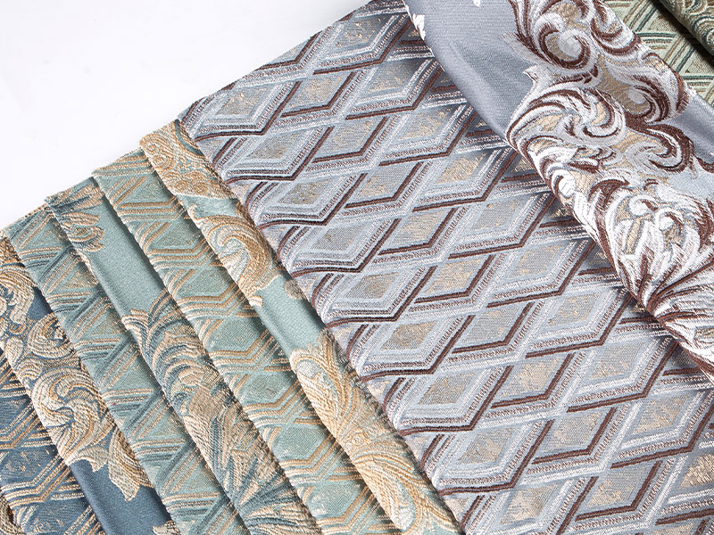 Benang dicelupkan kain jacquard - sesuai untuk upholsteri dan tirai
