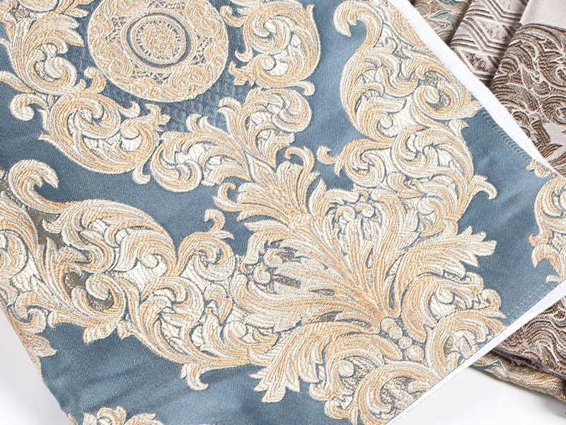 Benang dicelupkan kain jacquard - sesuai untuk upholsteri dan tirai