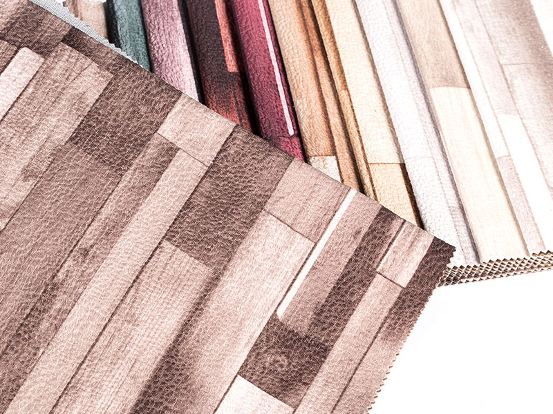 Fabrik Velvet Laminasi Bercetak Bercetak Bergaya - Meningkatkan produk anda dengan sentuhan kemewahan