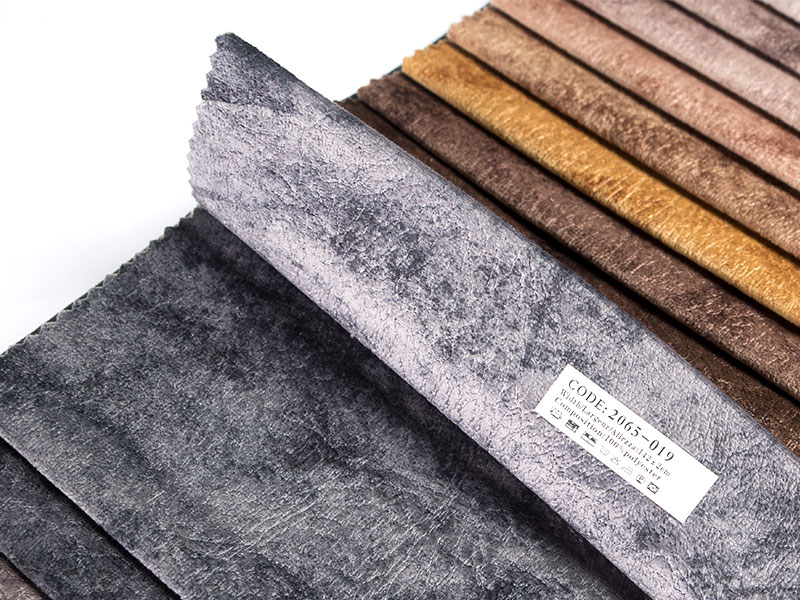 Fabrik Velvet Laminasi Bercetak Sampah untuk Pakaian dan Aksesori