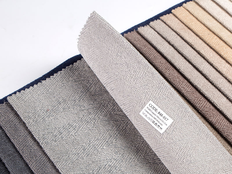 Fabrik Chenille Plain yang tahan lama dan serba boleh untuk upholstery, hiasan dan DIY
