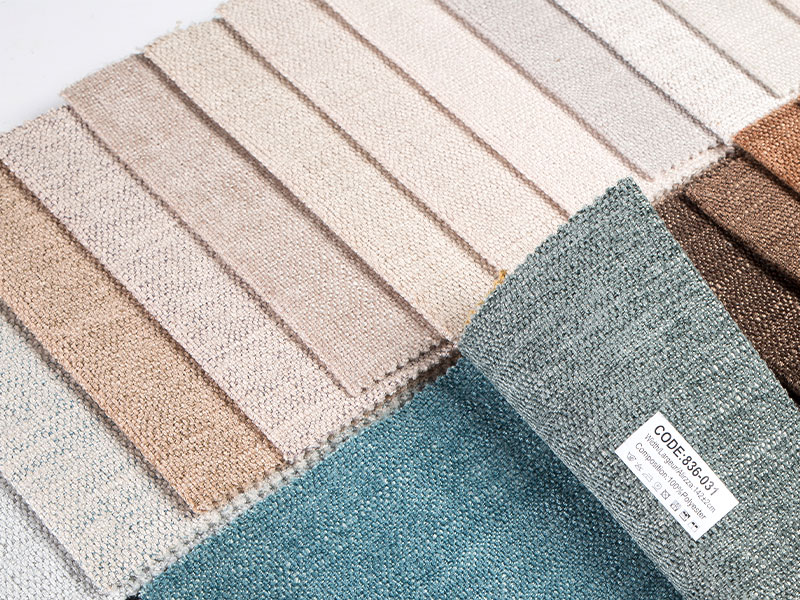 Kain chenille biasa yang lembut dan mewah untuk penutup sofa dan melemparkan