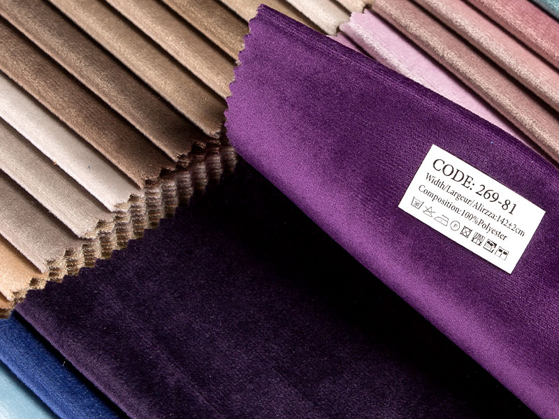 Fabrik Fleece Velvet Dyed / Laminated Warp Holland MDN269