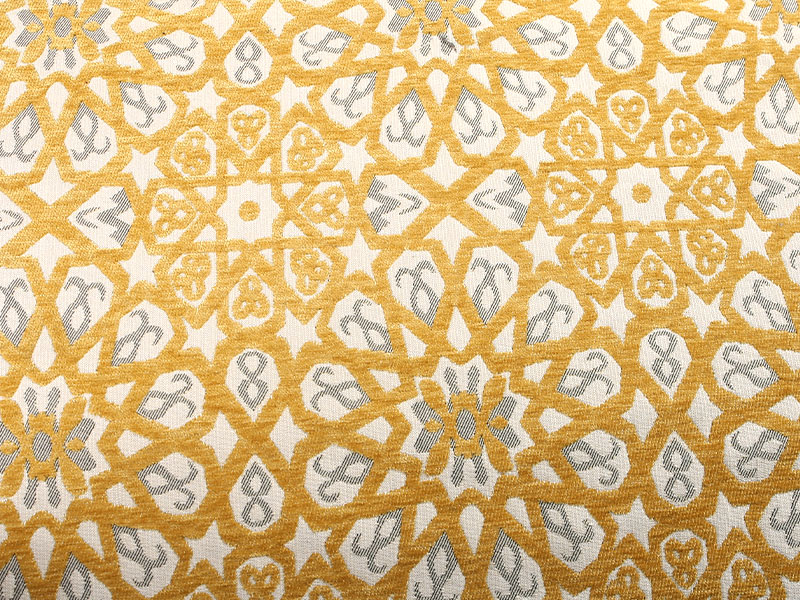 Chenille Jacquard Upholstery Fabric untuk Sofa Bantal Couch Chair Cover MDN972