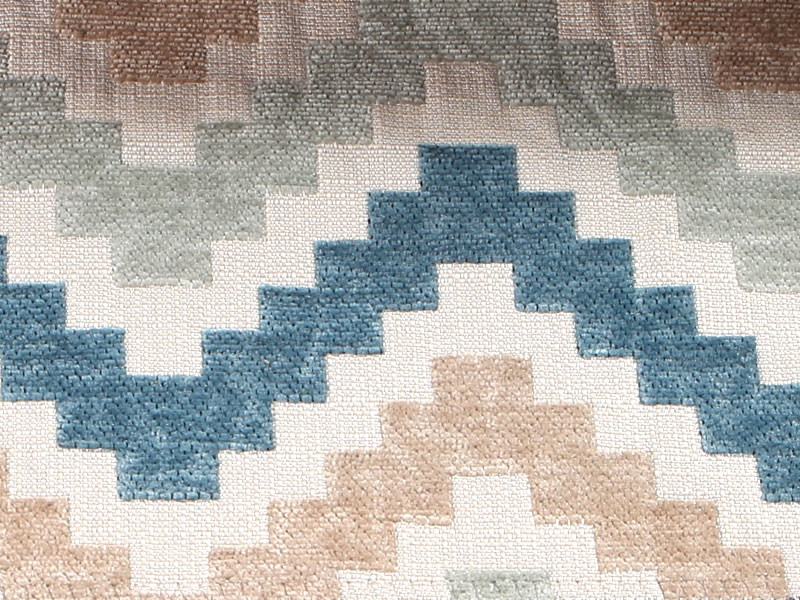 Chenille Jacquard Upholstery Fabric untuk Sofa Bantal Couch Chair Cover MDN972