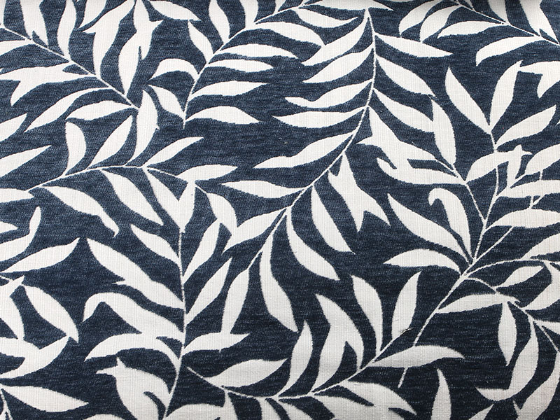 Corak Floral Jacquard Chenille Tirai Sofa Upholstery Fabric MDN975