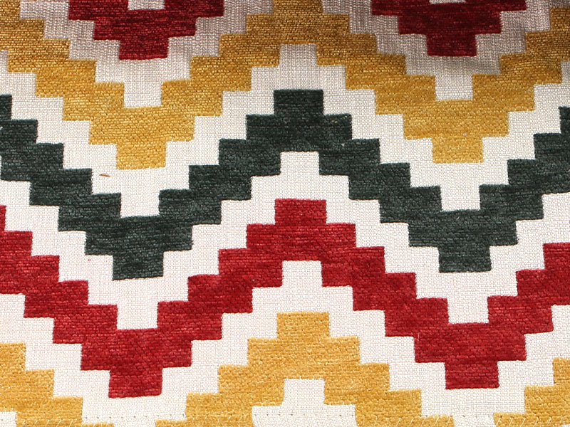 Corak Floral Jacquard Chenille Tirai Sofa Upholstery Fabric MDN975